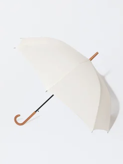 PARFOIS Große|Regenschirm>Großer Faltbarer Regenschirm Ekrü