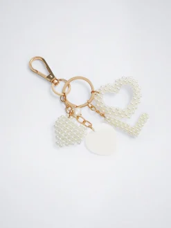 PARFOIS Schlüsselanhänger>Schlüsselanhänger Mit Herz Beige